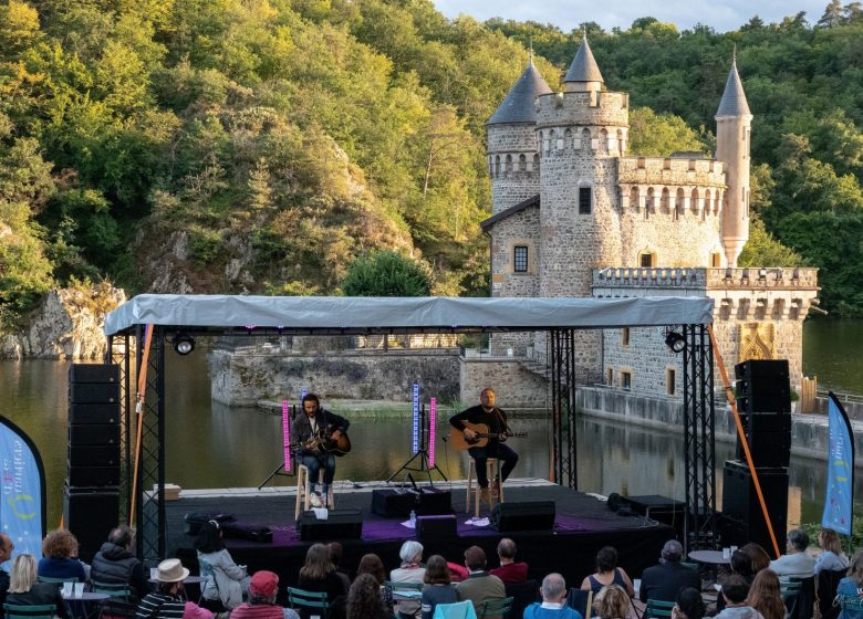 Sommerquartier im Château de la Roche