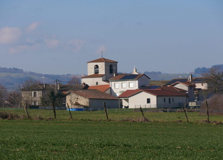 Dorf St. Julien d'Oddes
