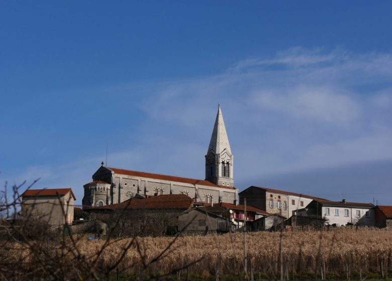 Dorf Saint Martin la Sauveté