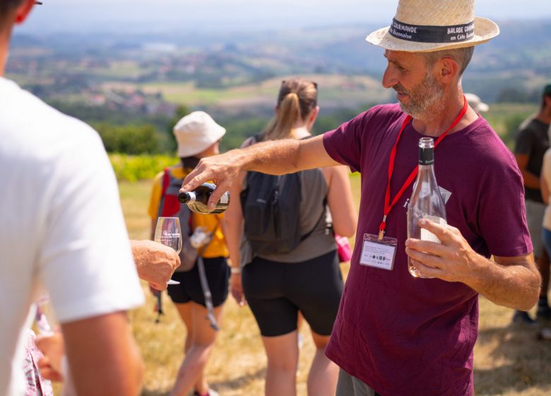 Gastronomische wandeling in Côte Roannaise