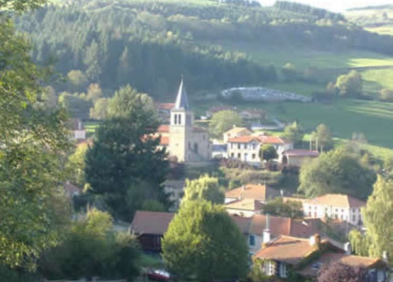 Picknickplatz des Rathauses von Les Moulins