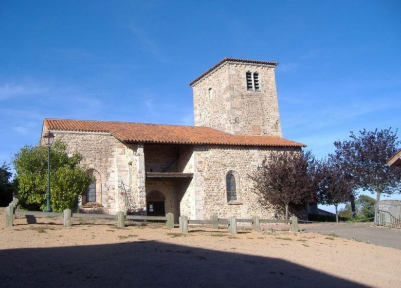 Church of Ste Marie in the old town of Cherier