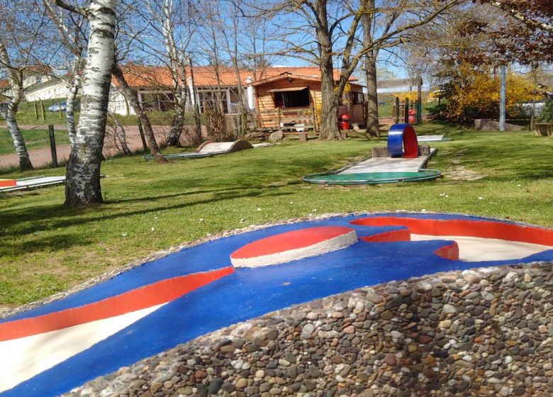 Minigolf am See