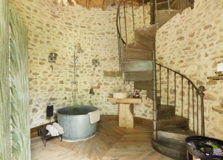 The unusual accommodations at Domaine ForRest