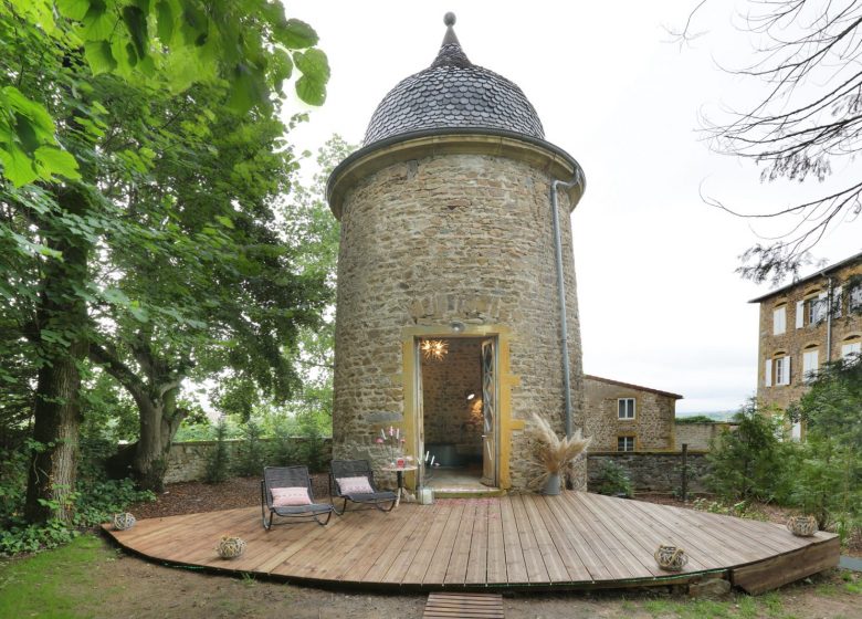 The unusual accommodations at Domaine ForRest