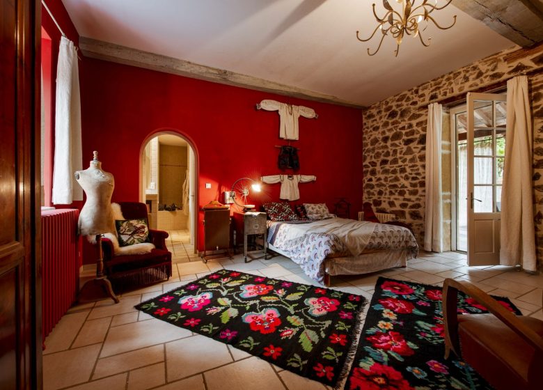 The charming guest rooms of Domaine ForRest