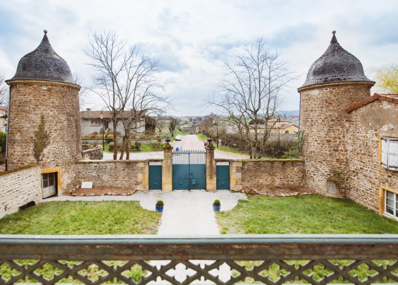 The charming guest rooms of Domaine ForRest