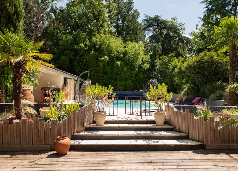 The charming guest rooms of Domaine ForRest