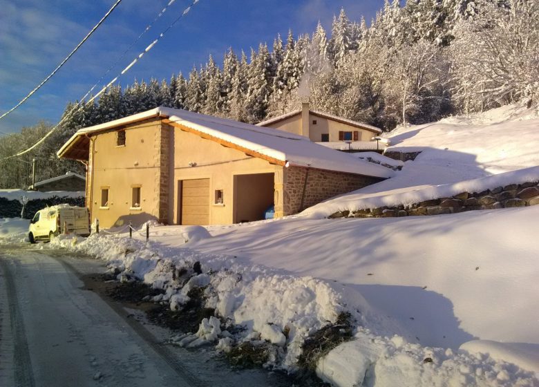 Honigfarm der Monts de la Madeleine GAEC Rossignol Vater und Sohn