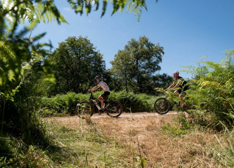 La Pierre Bécajat mountainbikeroute