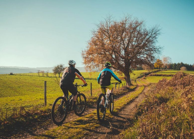 Mountain bike trail La Combrisarde