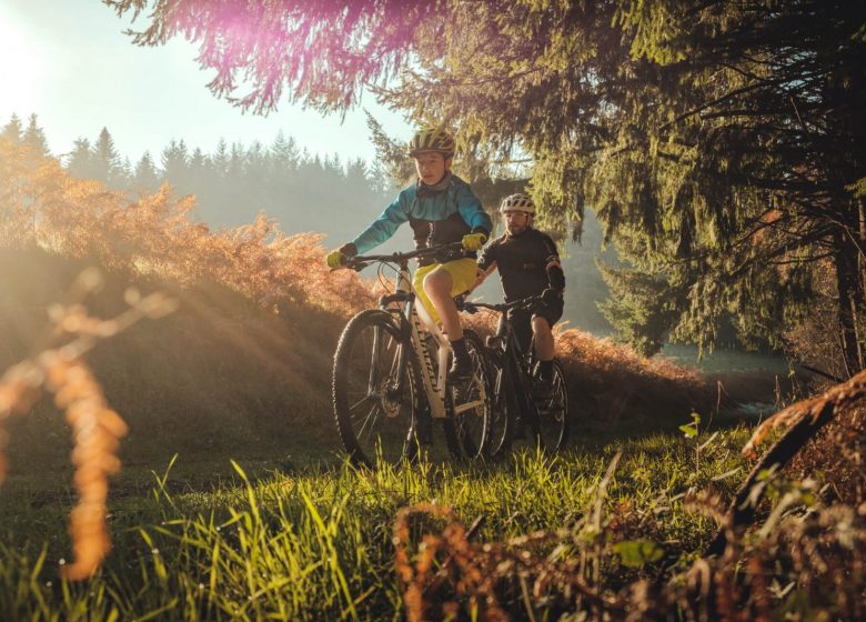 MTB-circuit Het strand