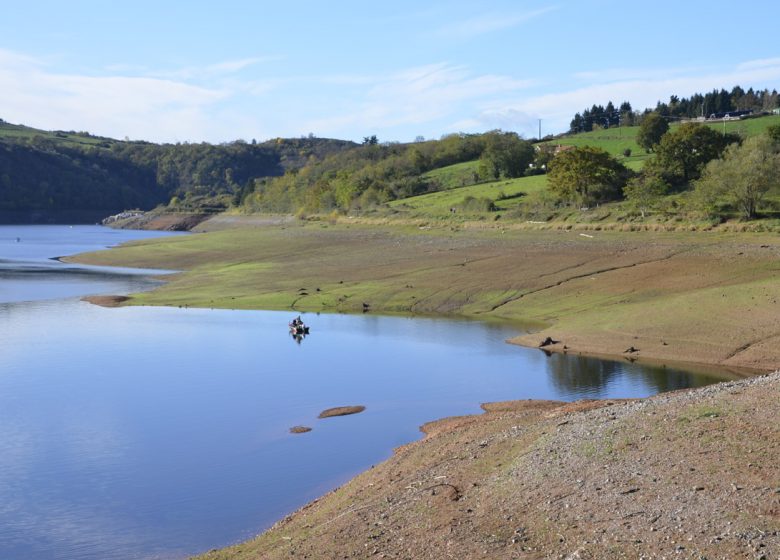 Pêche au lac de Villerest