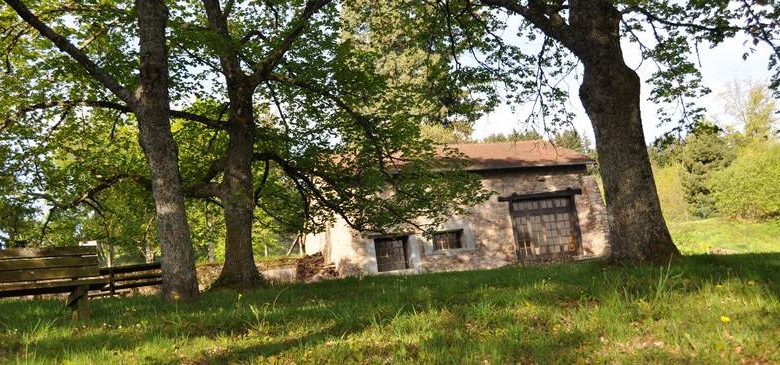 Picknickplatz des Arboretum des Grands Murcins