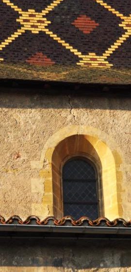 Glockenturm Kirche Saint André d'Apchon