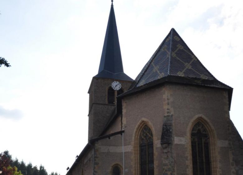 Bell tower Church of Saint André d'Apchon