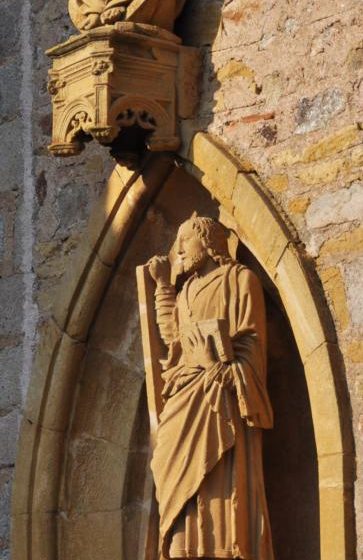 Glockenturm Kirche Saint André d'Apchon