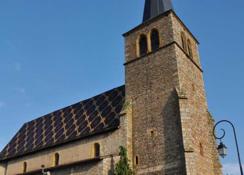 Bell tower Church of Saint André d'Apchon