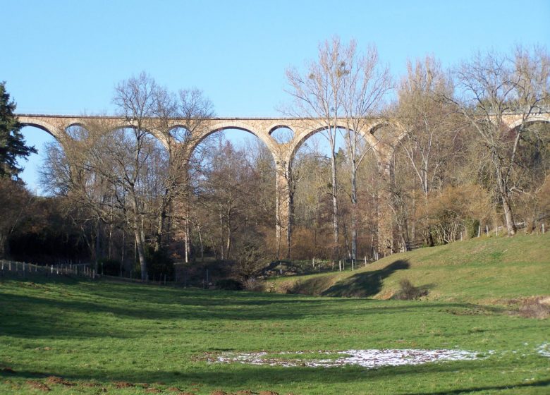 Het viaduct van Thuilière