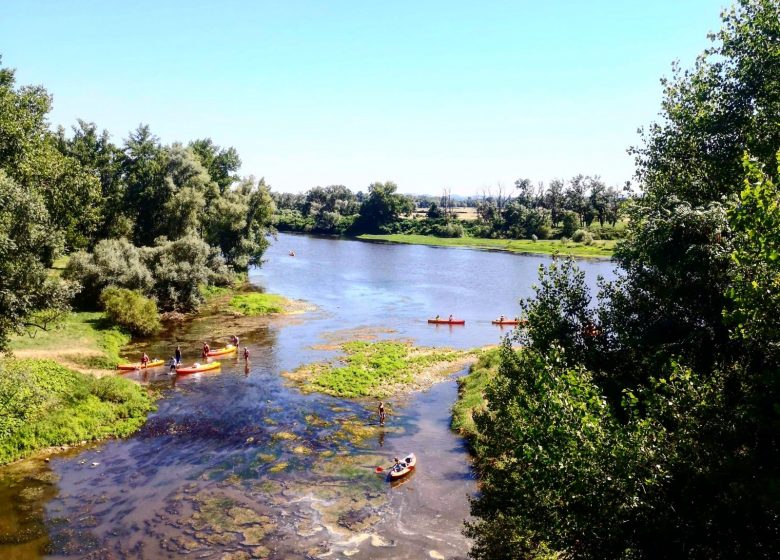 Kanuë Loire Aventure - Kanu-/Kajakverleih