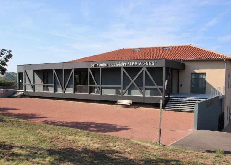 Salle à louer – Salle des vignes et salle du restaurant scolaire