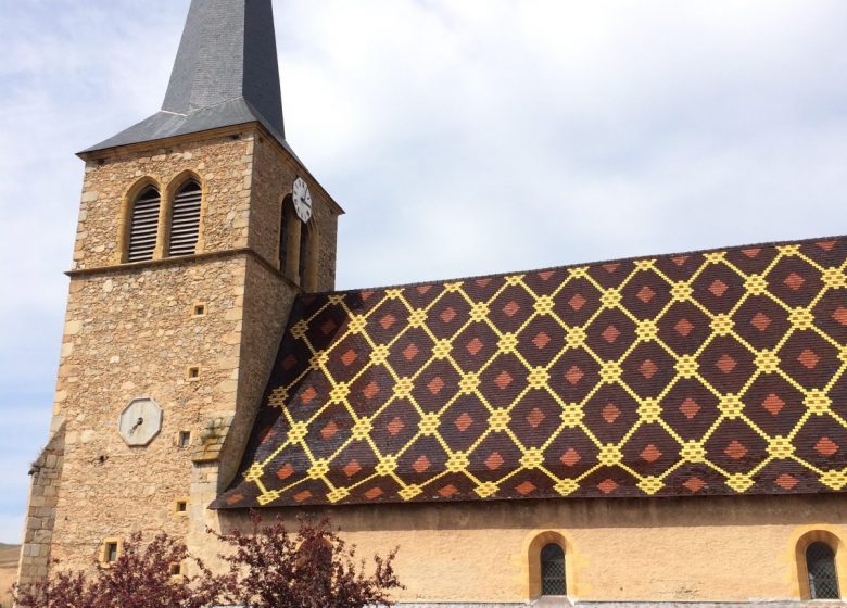 Glockenturm Kirche Saint André d'Apchon