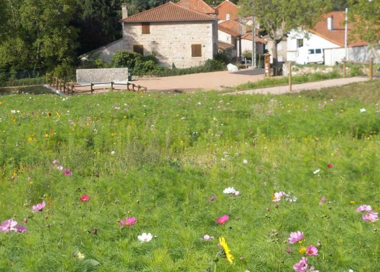 Aire de service et de stationnement camping-cars